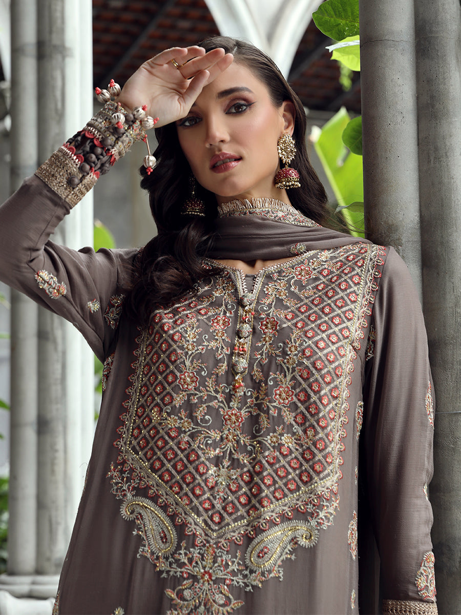 Salitex | Raaya Chiffon 24 | M01 -  Salitex Formal - Original Designer Dress - House of Maryam