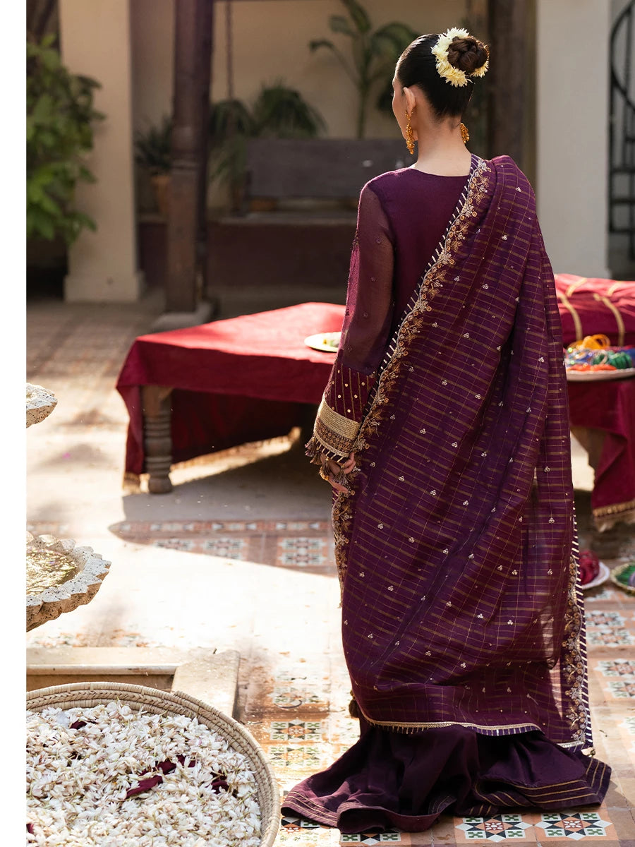 Salitex | Signature Festive Chiffon | SUNW6JI040UT -  Salitex Ladies Clothes - Original Designer Dress - House of Maryam