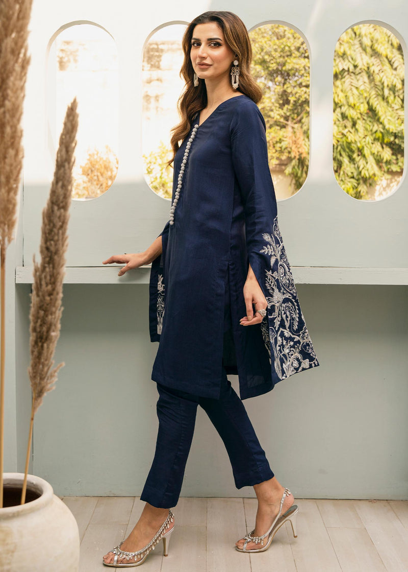Daud Abbas | Formals Collection | Naahi -  Daud Abbas Formal - Original Designer Dress - House of Maryam