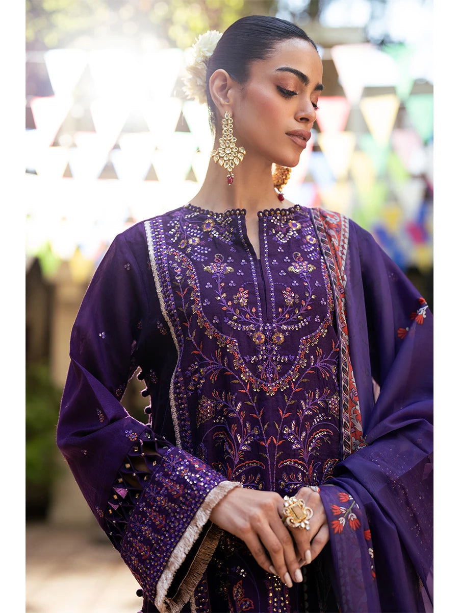 Salitex | Signature Festive Chiffon | SUNW6NO031UT -  Salitex Ladies Clothes - Original Designer Dress - House of Maryam