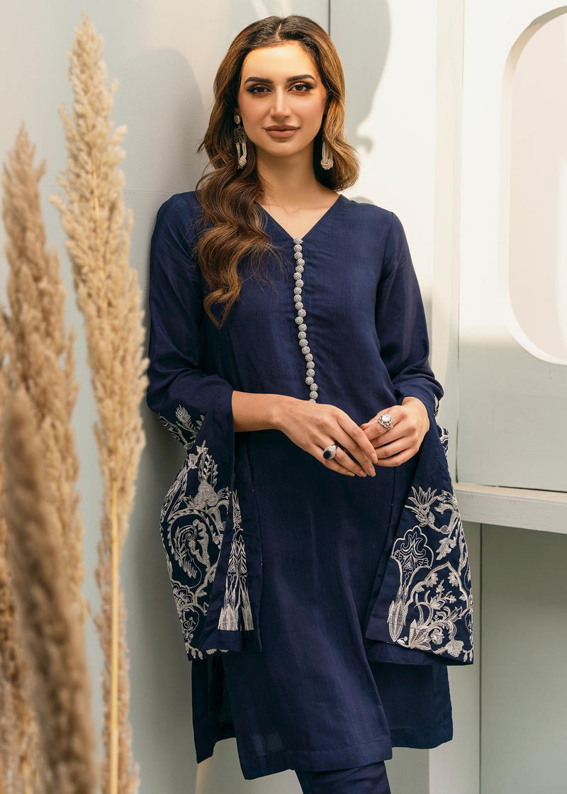 Daud Abbas | Formals Collection | Naahi -  Daud Abbas Formal - Original Designer Dress - House of Maryam