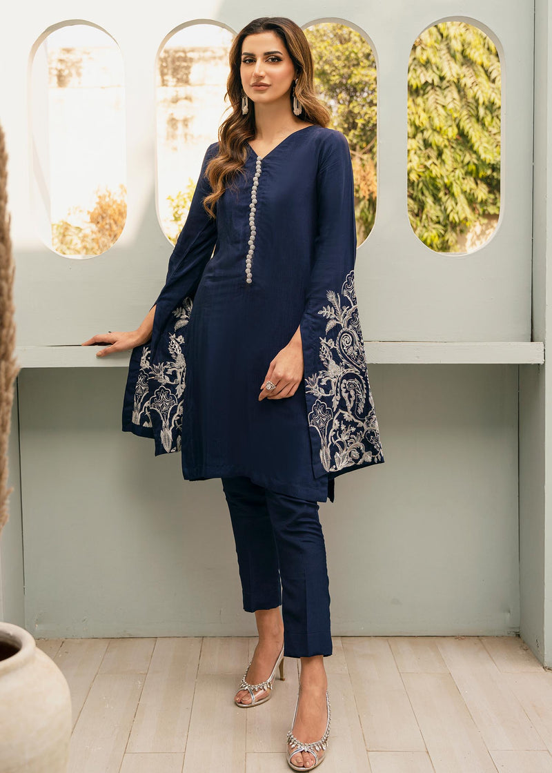 Daud Abbas | Formals Collection | Naahi -  Daud Abbas Formal - Original Designer Dress - House of Maryam