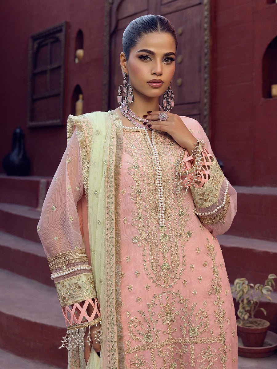Salitex | Signature Festive Chiffon | SUNW6JI016UT -  Salitex Ladies Clothes - Original Designer Dress - House of Maryam