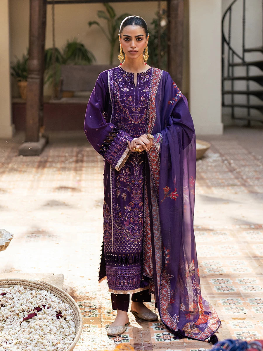 Salitex | Signature Festive Chiffon | SUNW6NO031UT -  Salitex Ladies Clothes - Original Designer Dress - House of Maryam