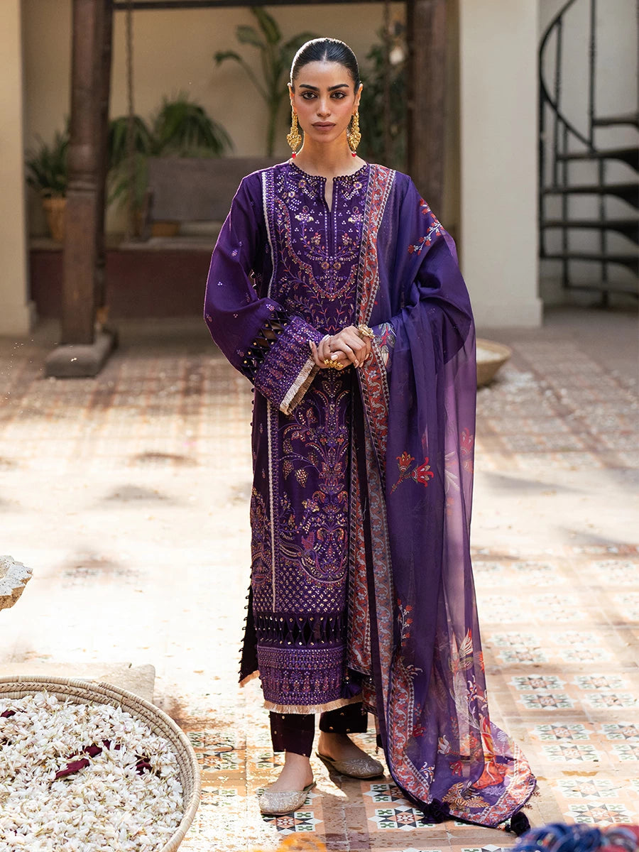 Salitex | Signature Festive Chiffon | SUNW6NO031UT -  Salitex Ladies Clothes - Original Designer Dress - House of Maryam