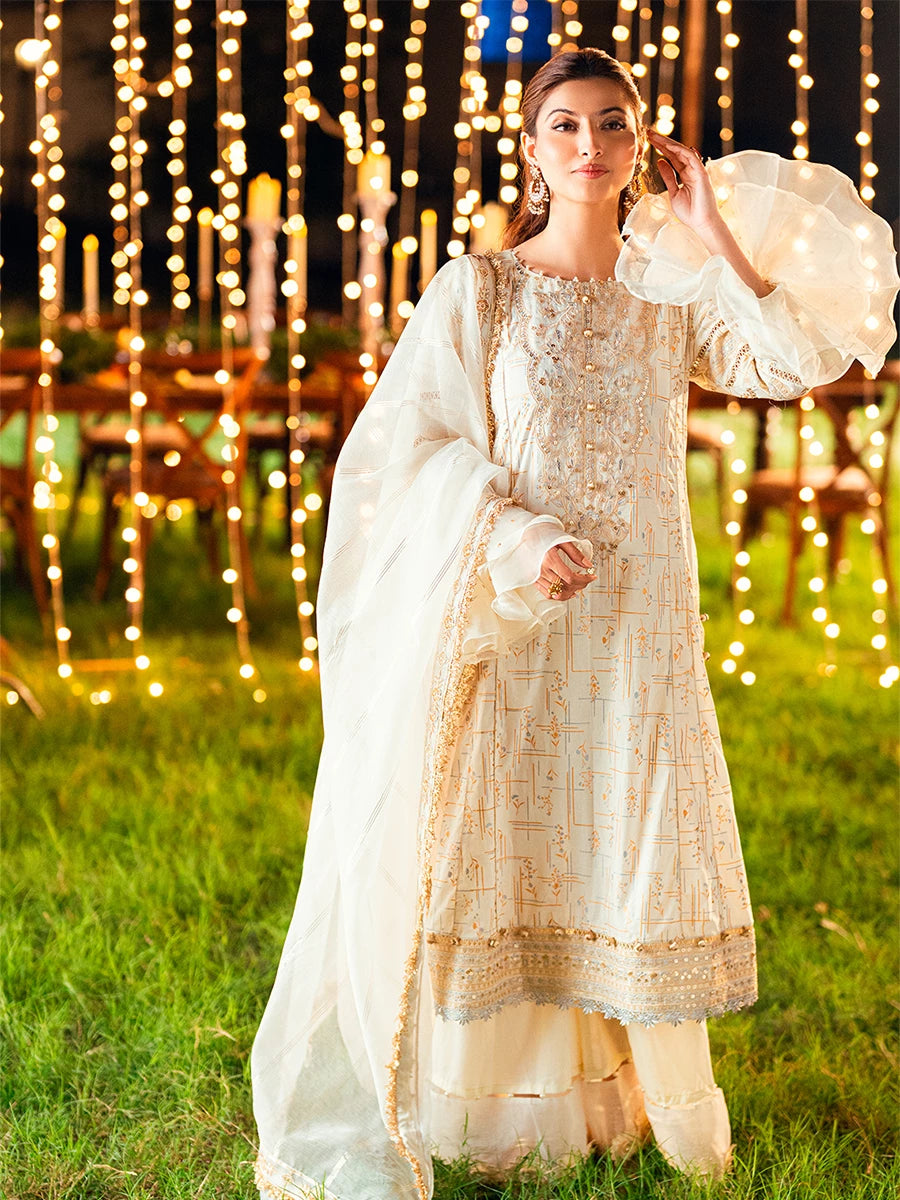 Salitex | Signature Festive Chiffon | UNS25WW009UT -  Salitex Ladies Clothes - Original Designer Dress - House of Maryam