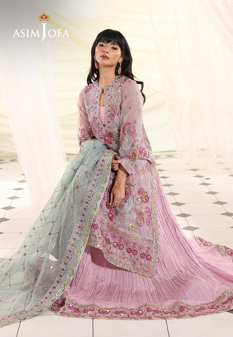 Asim Jofa | En Vogue | AJUEV-11 -  Asim Jofa Ladies Clothes - Original Designer Dress - House of Maryam