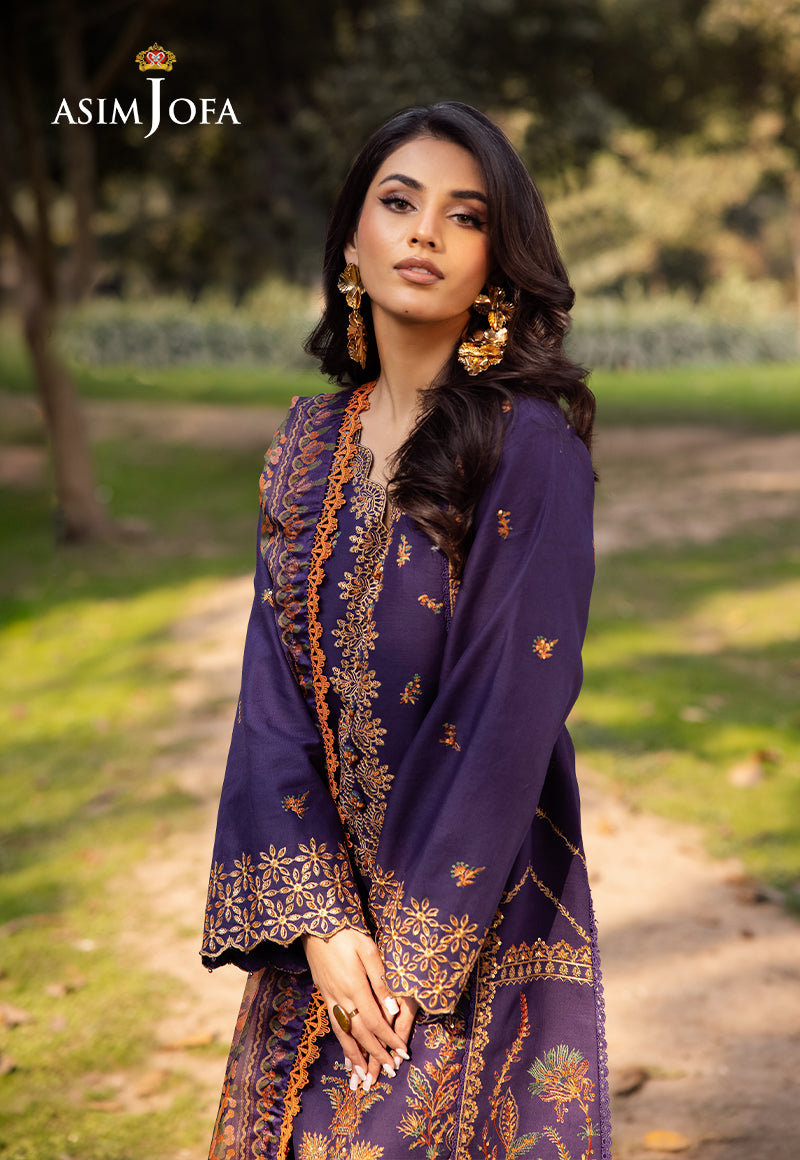 Asim Jofa | Prints Drop 2 | AJUBJ-15 -  Asim Jofa Ladies Clothes -  House of Maryam