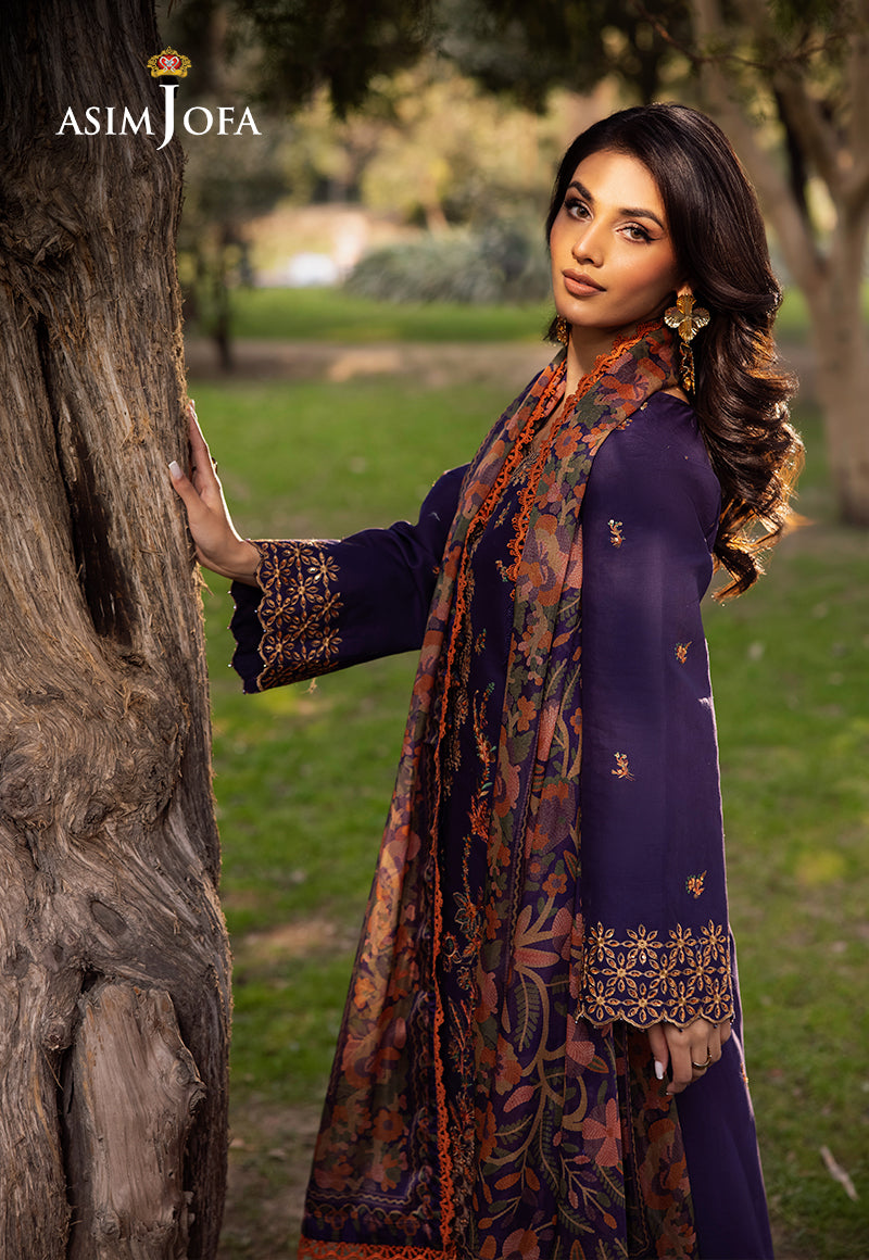 Asim Jofa | Prints Drop 2 | AJUBJ-15 -  Asim Jofa Ladies Clothes -  House of Maryam