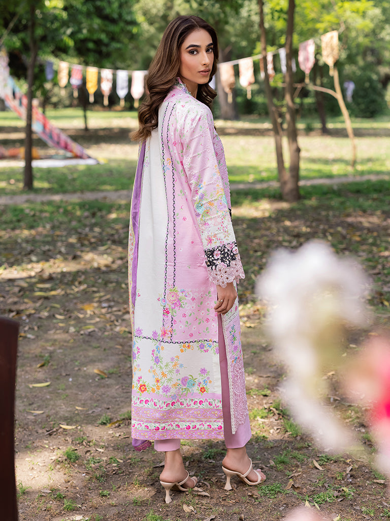 Rajbari | Schiffli Printkari Exclusive | Schiffli Printkari - 01 -  Rajbari Ladies Clothes - Original Designer Dress - House of Maryam