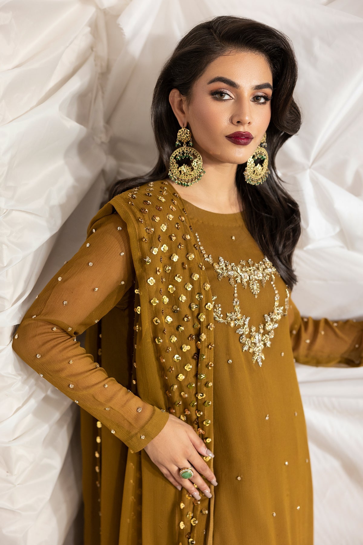 Charizma | Fumee Luxury Chiffon | CMA-5-046A -  Charizma Ladies Clothes - Original Designer Dress - House of Maryam