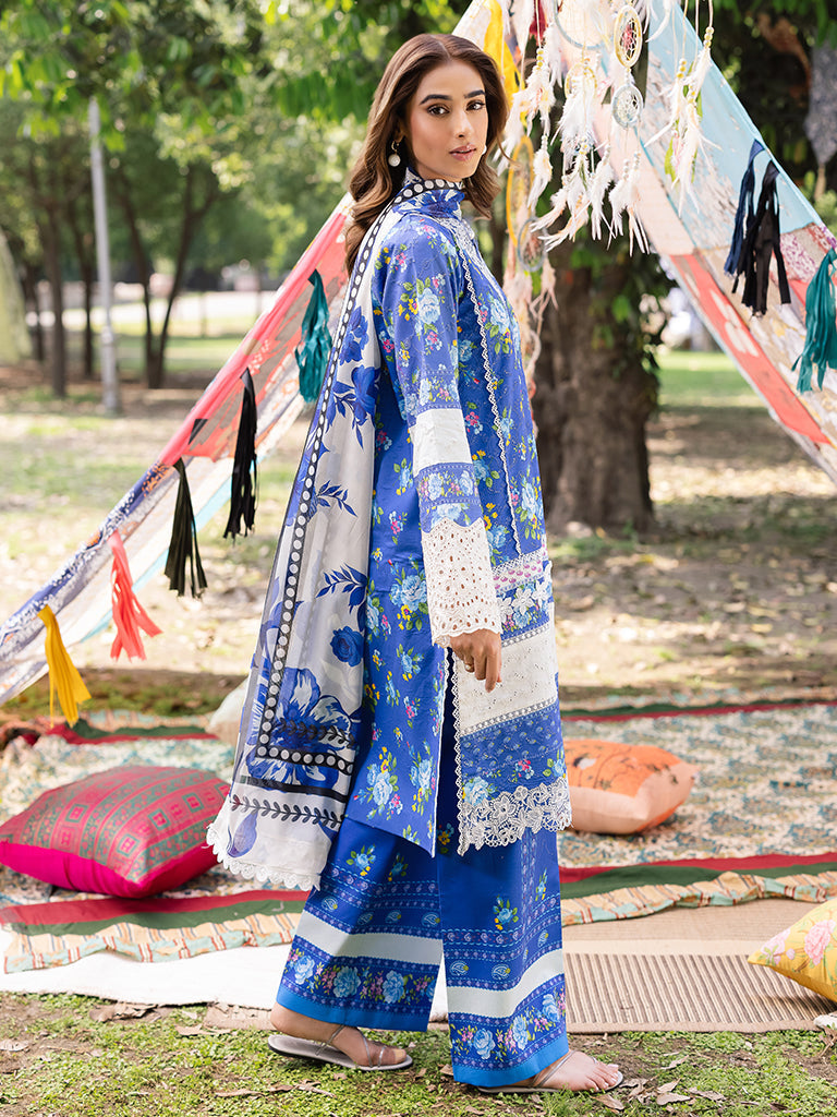 Rajbari | Schiffli Printkari Exclusive | Schiffli Printkari - 06 -  Rajbari Ladies Clothes - Original Designer Dress - House of Maryam
