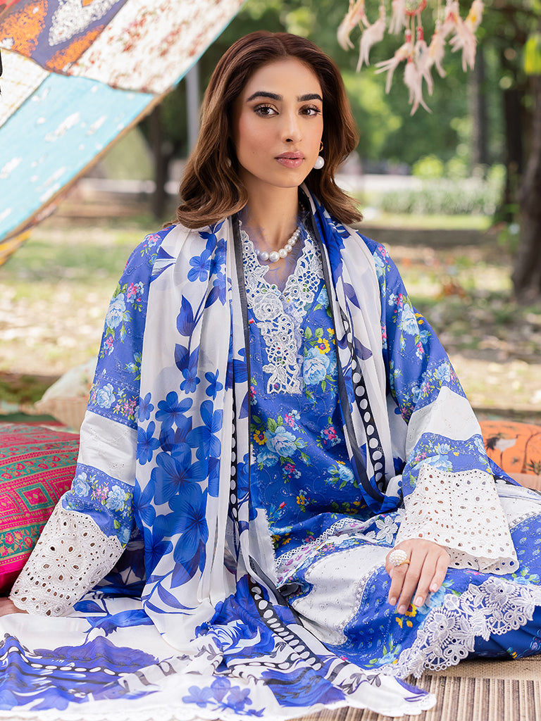 Rajbari | Schiffli Printkari Exclusive | Schiffli Printkari - 06 -  Rajbari Ladies Clothes - Original Designer Dress - House of Maryam