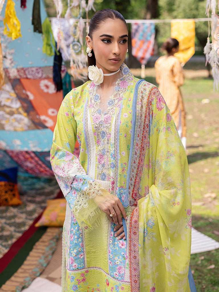 Rajbari | Schiffli Printkari Exclusive | Schiffli Printkari - 09 -  Rajbari Ladies Clothes - Original Designer Dress - House of Maryam