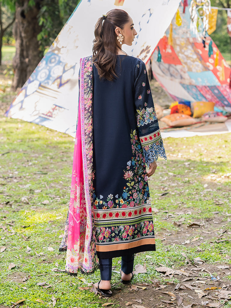 Rajbari | Schiffli Printkari Exclusive | Schiffli Printkari - 12 -  Rajbari Ladies Clothes - Original Designer Dress - House of Maryam