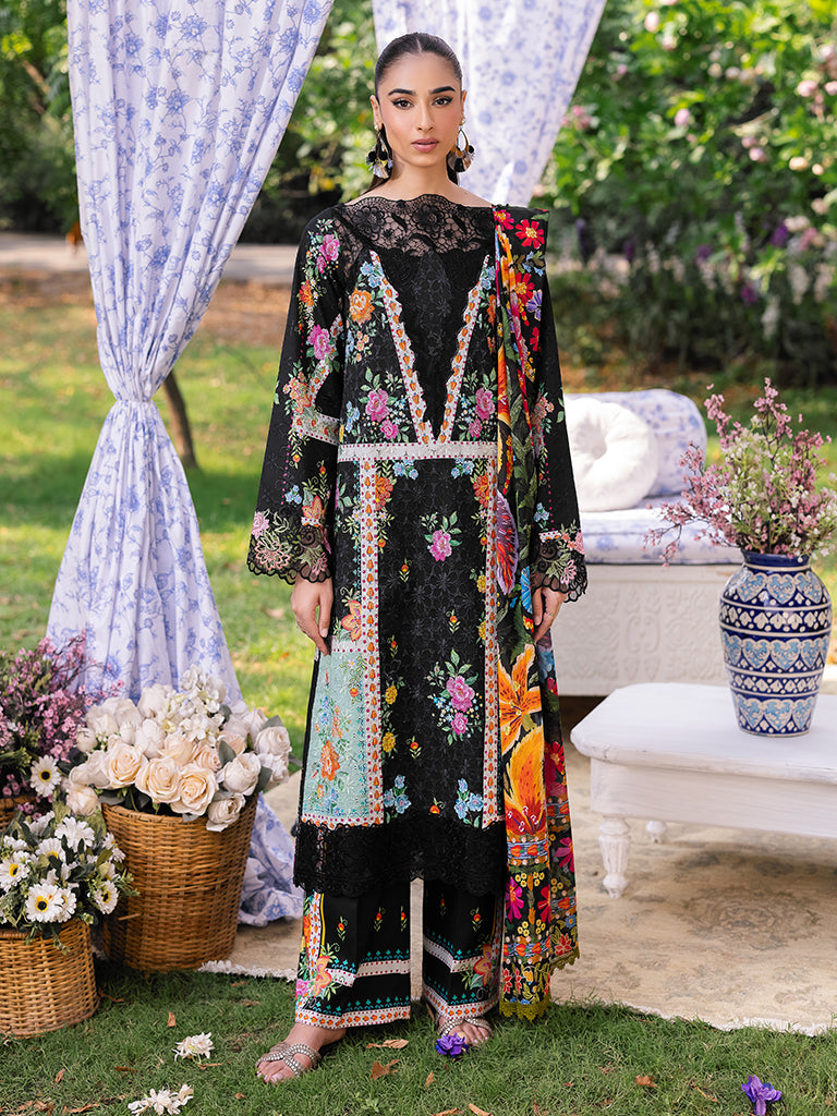 Rajbari | Schiffli Printkari Exclusive | Schiffli Printkari - 03 -  Rajbari Ladies Clothes - Original Designer Dress - House of Maryam