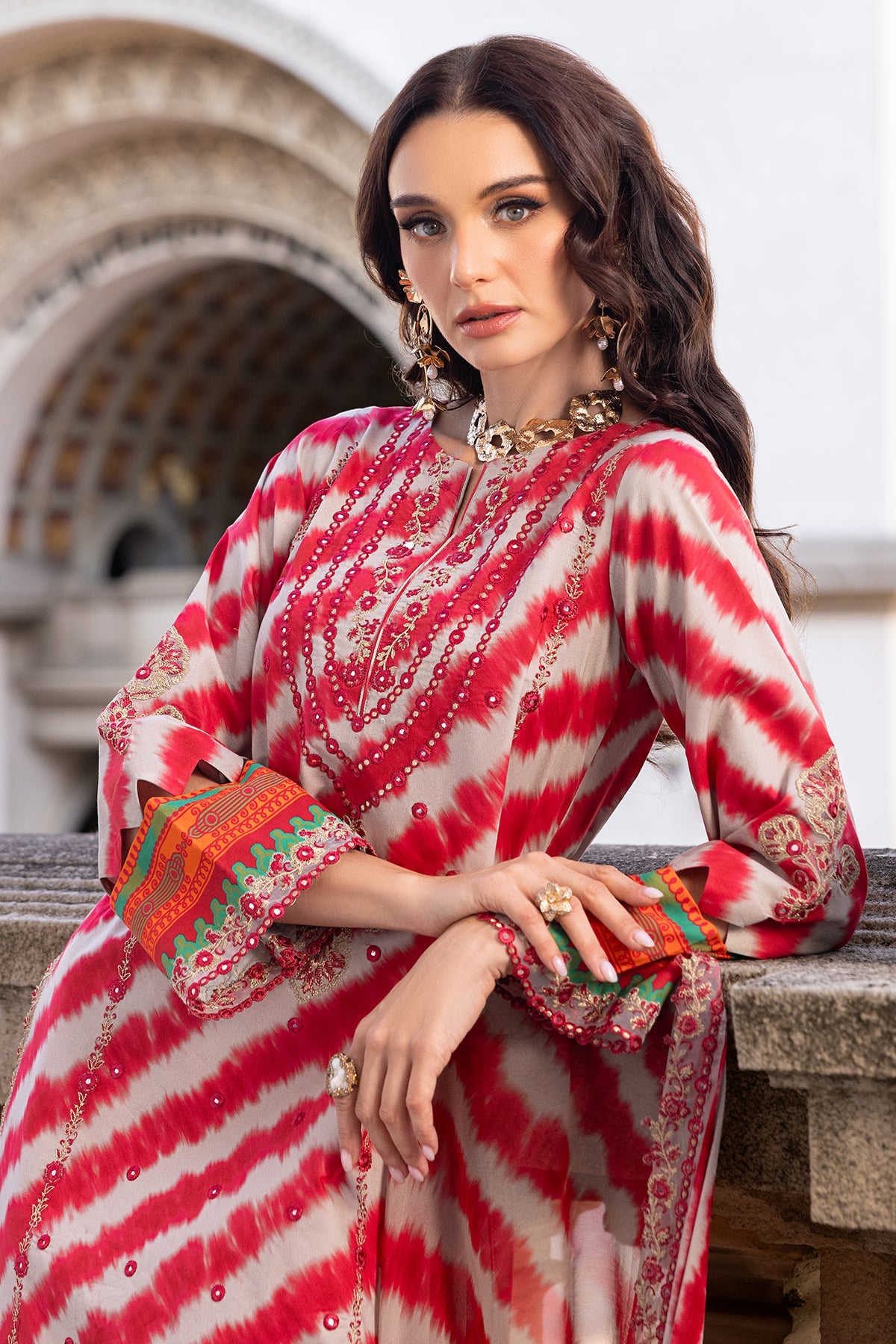 Charizma | Agaz e Nou 25 | AG5-03 -  Charizma Ladies Clothes - Original Designer Dress - House of Maryam