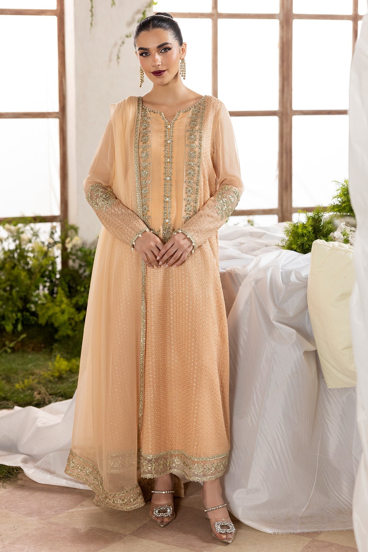 Charizma | Fumee Luxury Chiffon | CMA-5-099 -  Charzima Ladies Clothes - Original Designer Dress - House of Maryam
