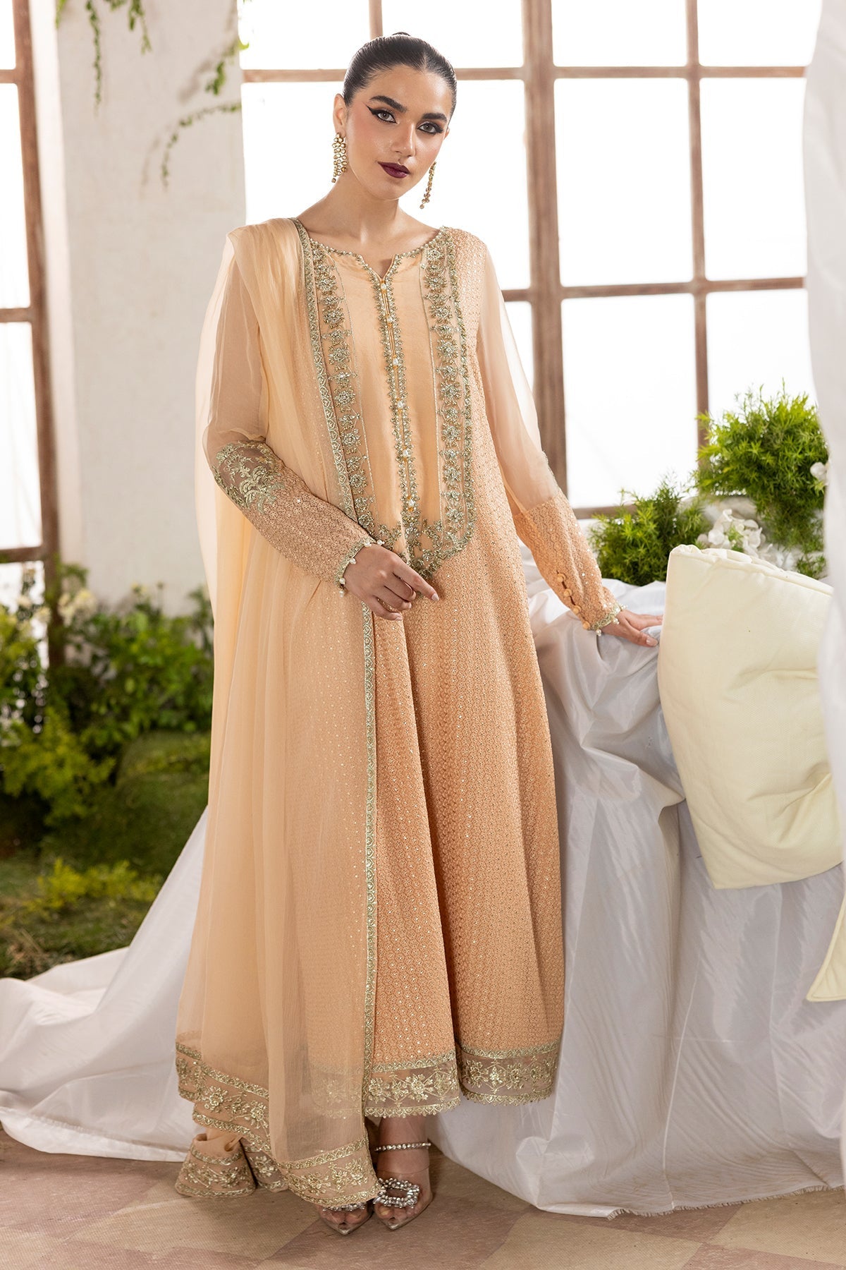 Charizma | Fumee Luxury Chiffon | CMA-5-099 -  Charzima Ladies Clothes - Original Designer Dress - House of Maryam