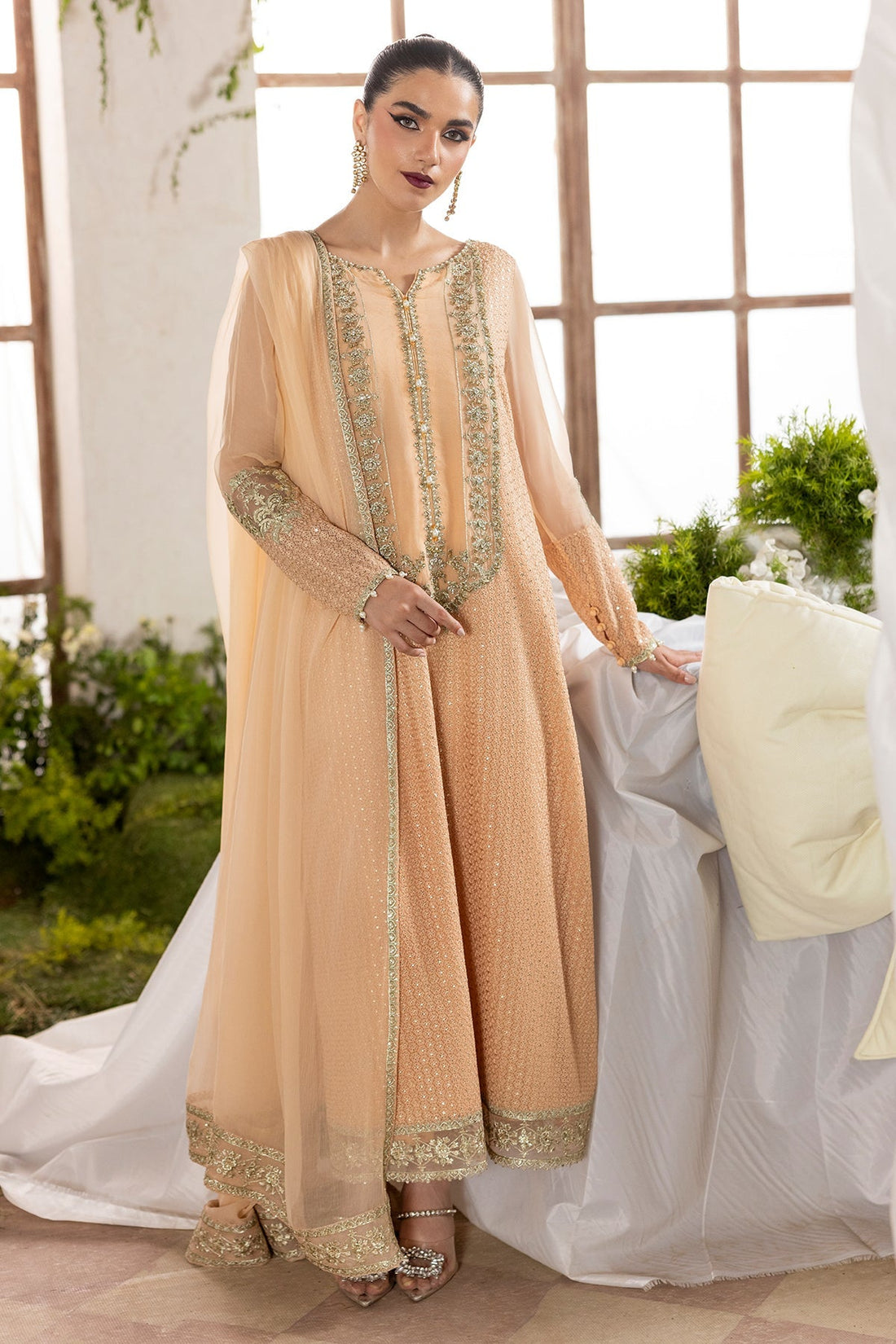 Charizma | Fumee Luxury Chiffon | CMA-5-099 -  Charzima Ladies Clothes - Original Designer Dress - House of Maryam
