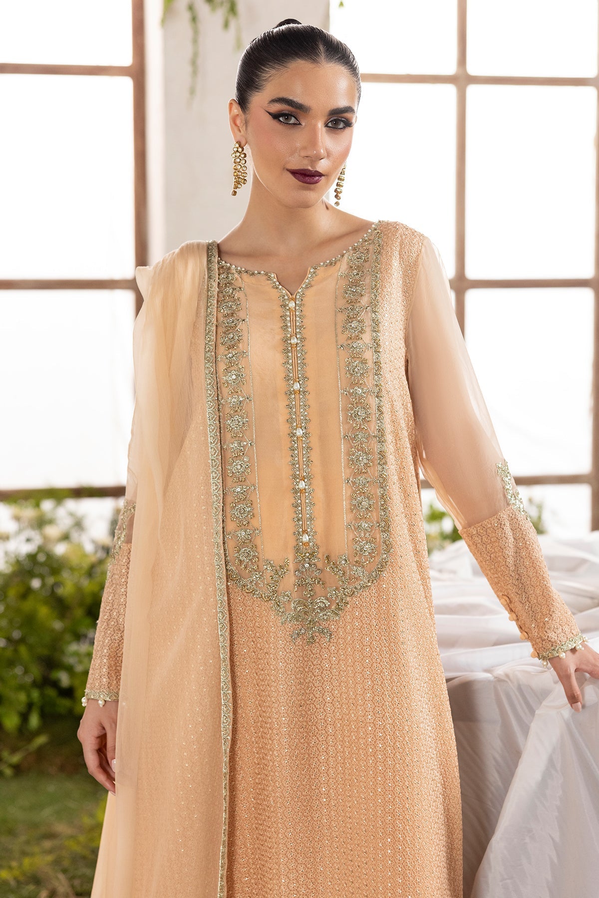Charizma | Fumee Luxury Chiffon | CMA-5-099 -  Charzima Ladies Clothes - Original Designer Dress - House of Maryam