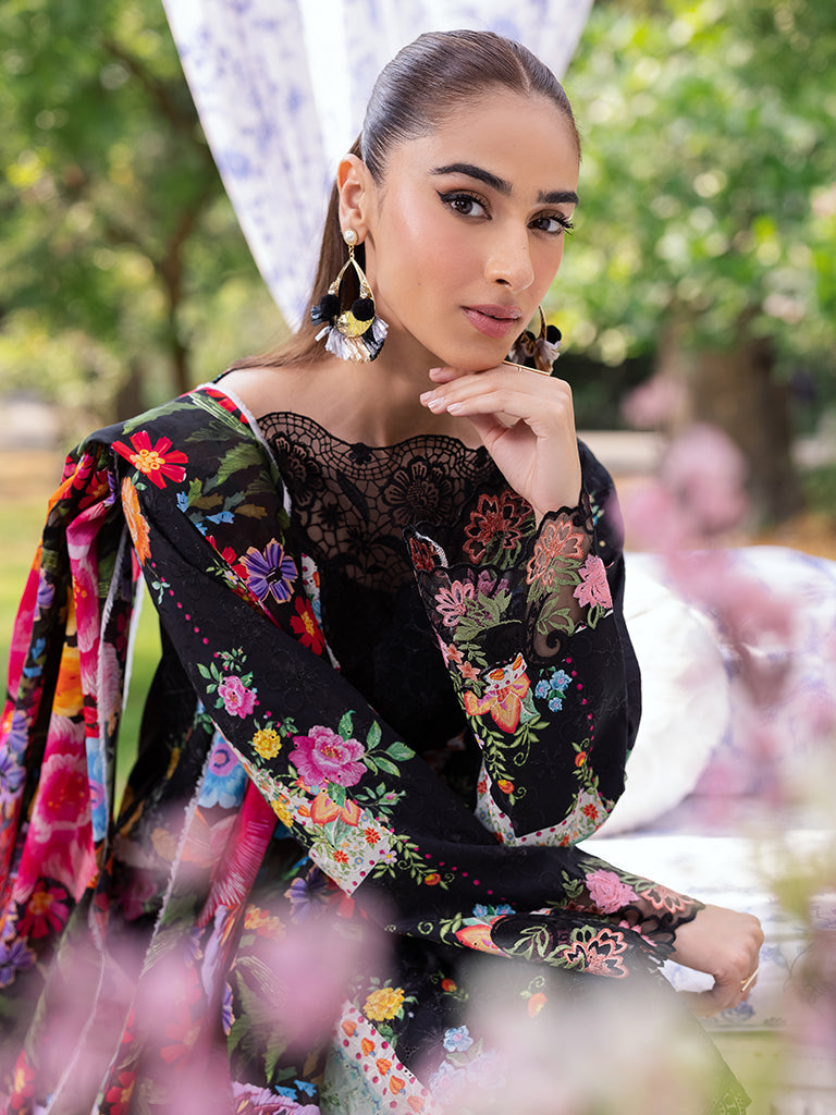 Rajbari | Schiffli Printkari Exclusive | Schiffli Printkari - 03 -  Rajbari Ladies Clothes - Original Designer Dress - House of Maryam