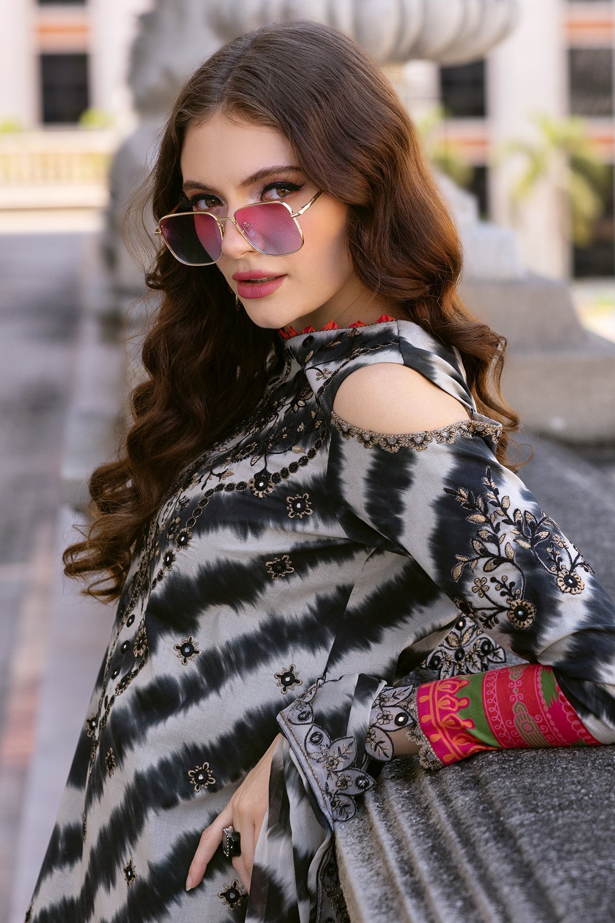 Charizma | Agaz e Nou 25 | AG5-01 -  Charizma Ladies Clothes - Original Designer Dress - House of Maryam