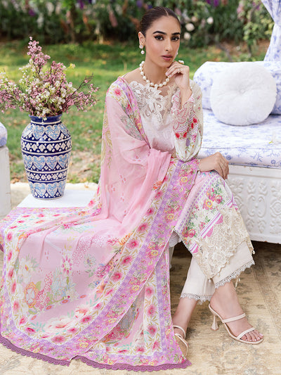 Rajbari | Schiffli Printkari Exclusive | Schiffli Printkari - 07 -  Rajbari Ladies Clothes - Original Designer Dress - House of Maryam