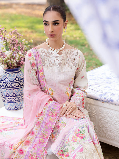 Rajbari | Schiffli Printkari Exclusive | Schiffli Printkari - 07 -  Rajbari Ladies Clothes - Original Designer Dress - House of Maryam