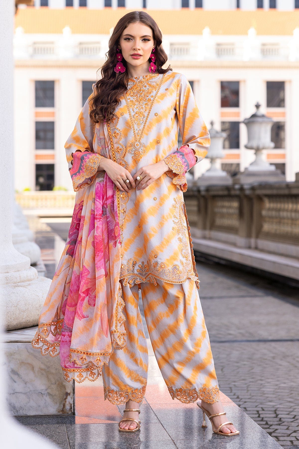 Charizma | Agaz e Nou 25 | AG5-07 -  Charizma Ladies Clothes - Original Designer Dress - House of Maryam