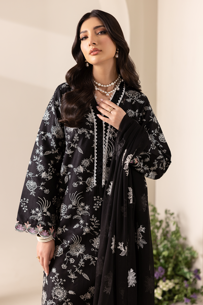 Rajbari | Premium Edition | Embroidered Chiffon Dopatta 10