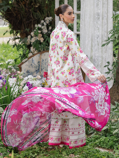Rajbari | Schiffli Printkari Exclusive | Schiffli Printkari - 02 -  Rajbari Ladies Clothes - Original Designer Dress - House of Maryam