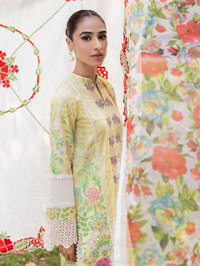 Rajbari | Schiffli Printkari Exclusive | Schiffli Printkari - 11 -  Rajbari Ladies Clothes - Original Designer Dress - House of Maryam
