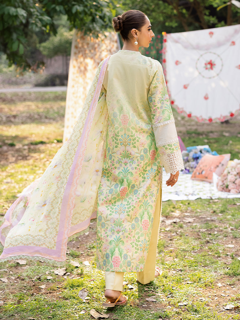 Rajbari | Schiffli Printkari Exclusive | Schiffli Printkari - 11 -  Rajbari Ladies Clothes - Original Designer Dress - House of Maryam