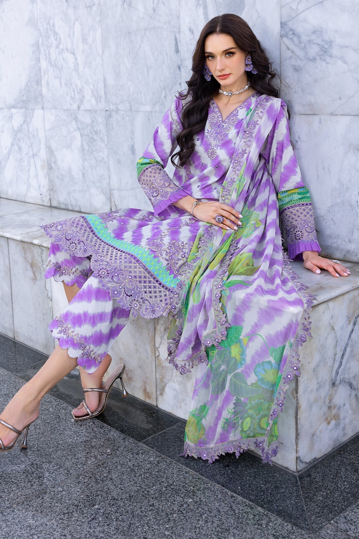 Charizma | Agaz e Nou 25 | AG5-02 -  Charizma Ladies Clothes - Original Designer Dress - House of Maryam