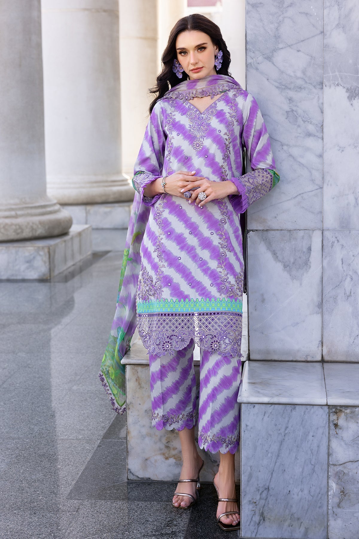 Charizma | Agaz e Nou 25 | AG5-02 -  Charizma Ladies Clothes - Original Designer Dress - House of Maryam