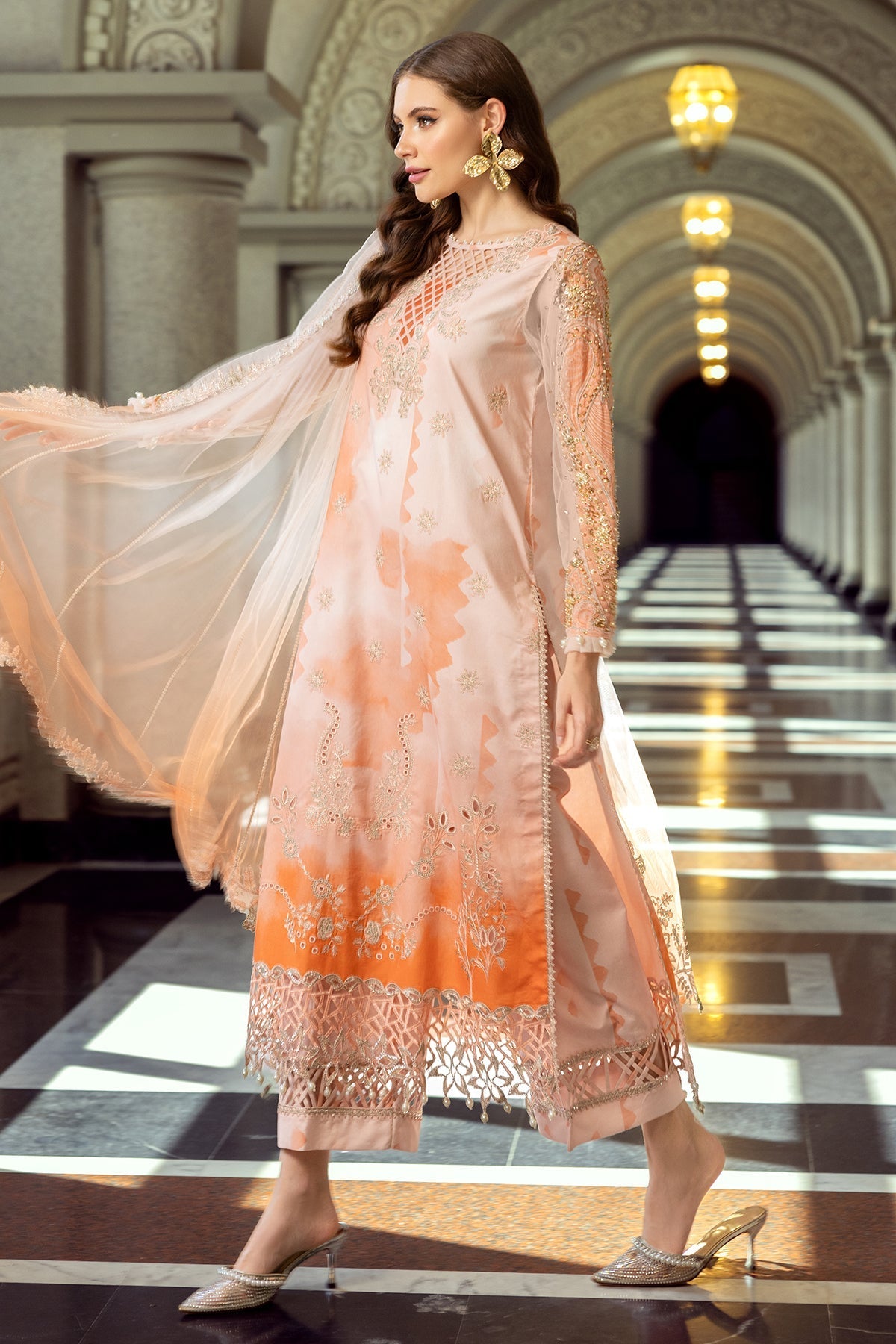 Charizma | Festive Limited Edition 25 | ED5-08 -  Charizma Ladies Clothes - Original Designer Dress - House of Maryam