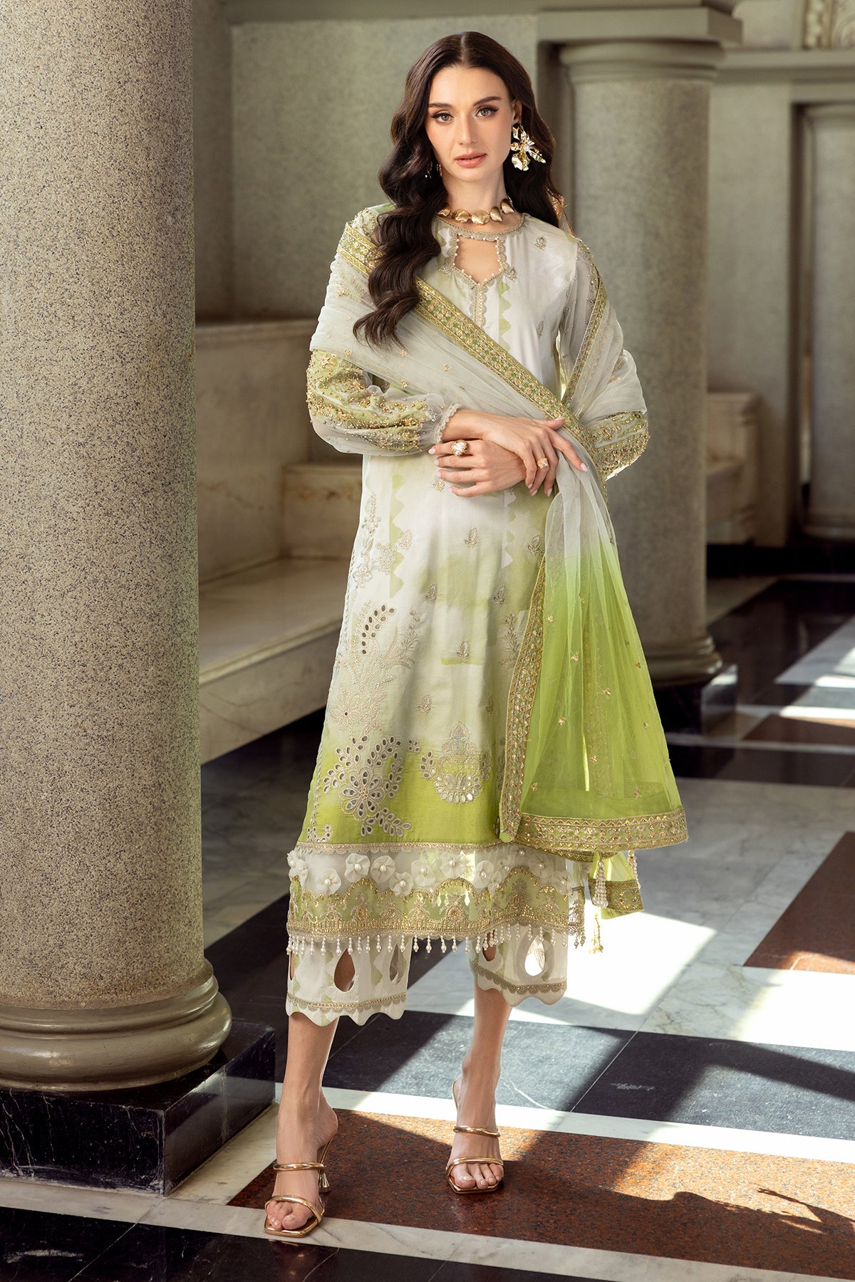 Charizma | Festive Limited Edition 25 | ED5-02 -  Charizma Ladies Clothes - Original Designer Dress - House of Maryam