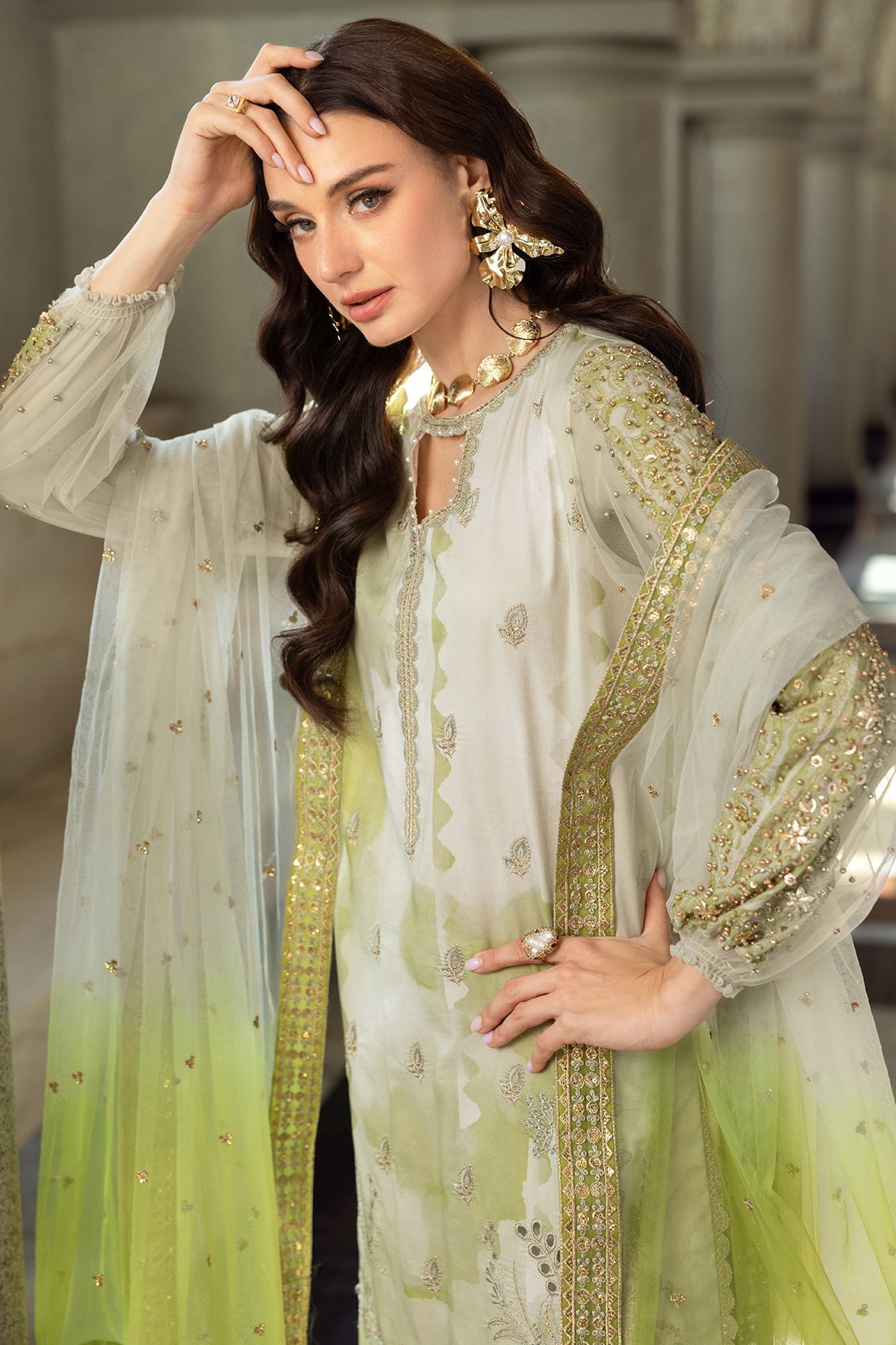 Charizma | Festive Limited Edition 25 | ED5-02 -  Charizma Ladies Clothes - Original Designer Dress - House of Maryam