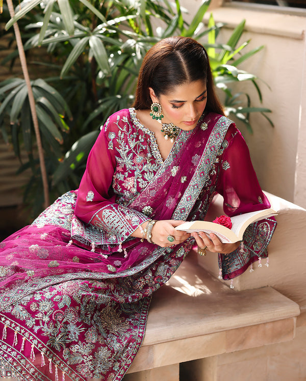 Roheenaz | Aangan Chiffon Collection 25 | Eira, image 3