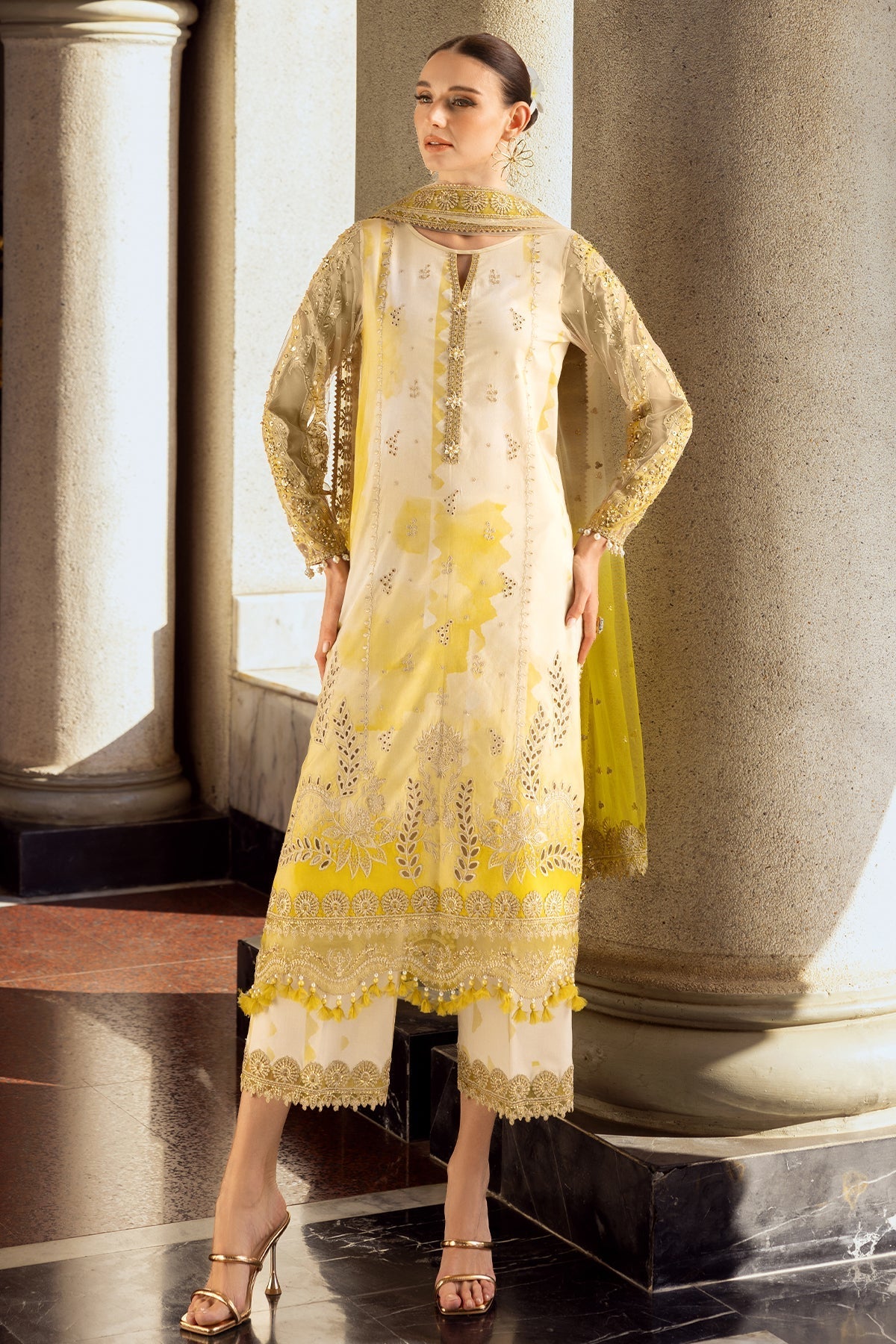 Charizma | Festive Limited Edition 25 | ED5-04 -  Charizma Ladies Clothes - Original Designer Dress - House of Maryam