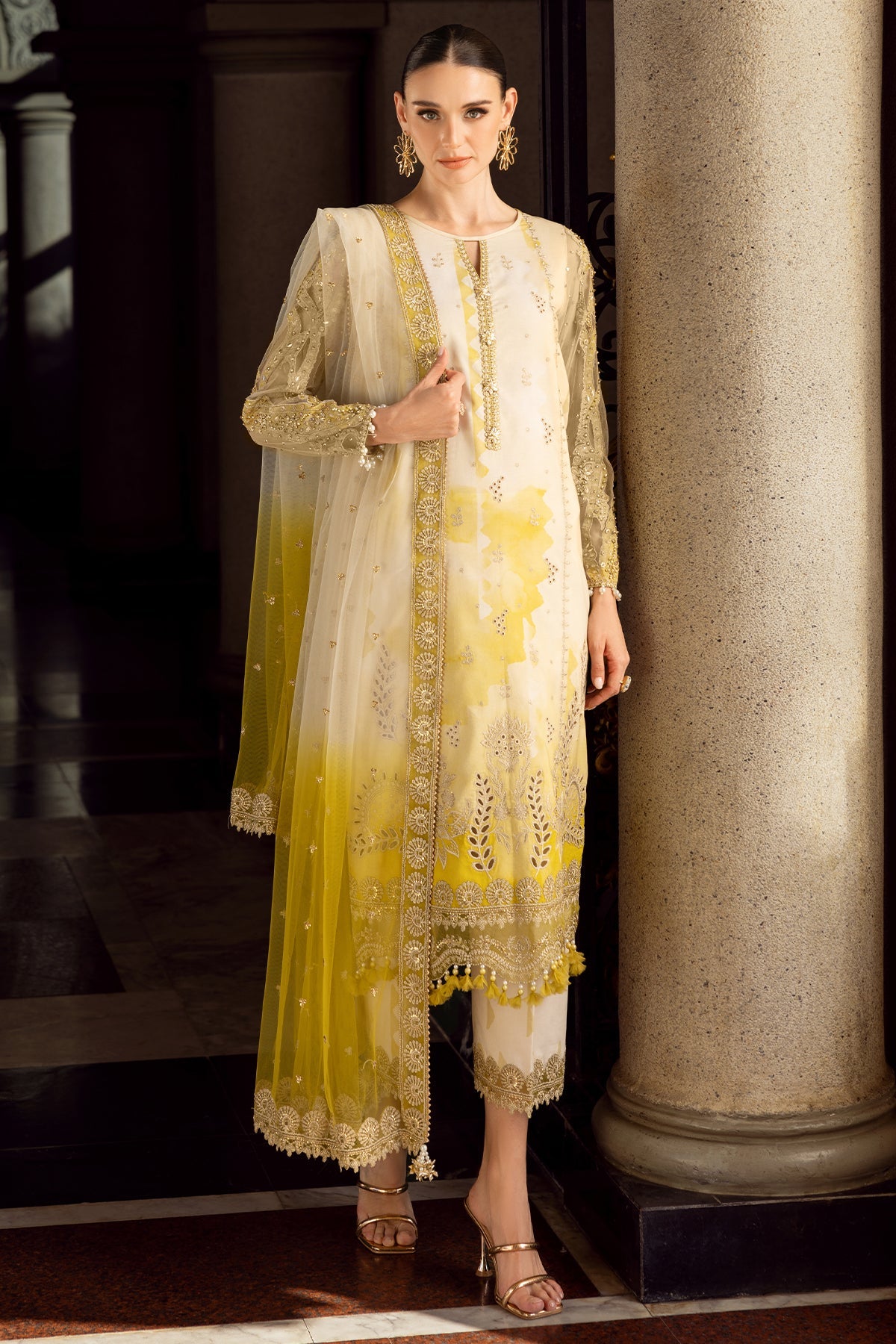 Charizma | Festive Limited Edition 25 | ED5-04 -  Charizma Ladies Clothes - Original Designer Dress - House of Maryam