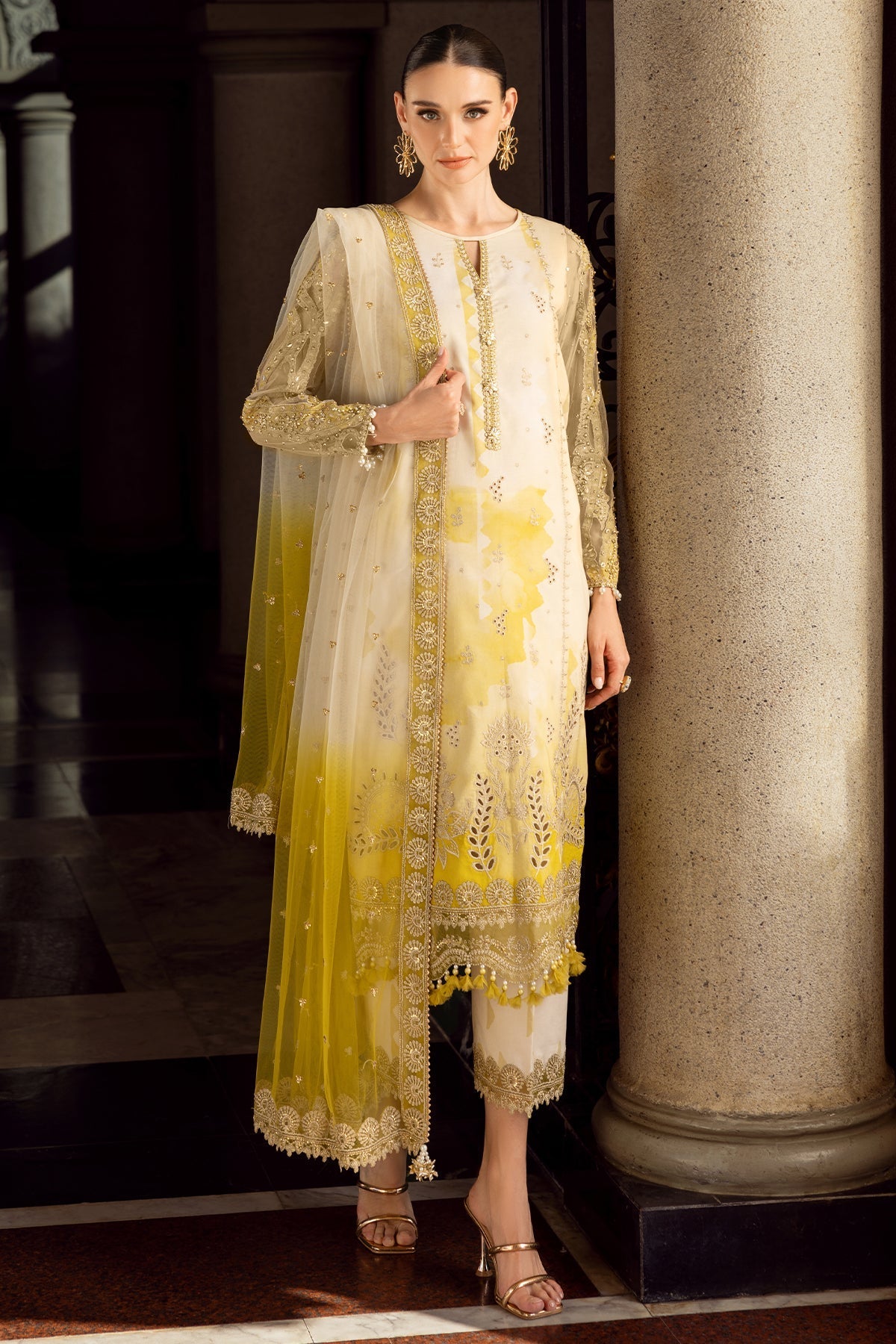 Charizma | Festive Limited Edition 25 | ED5-04 -  Charizma Ladies Clothes - Original Designer Dress - House of Maryam