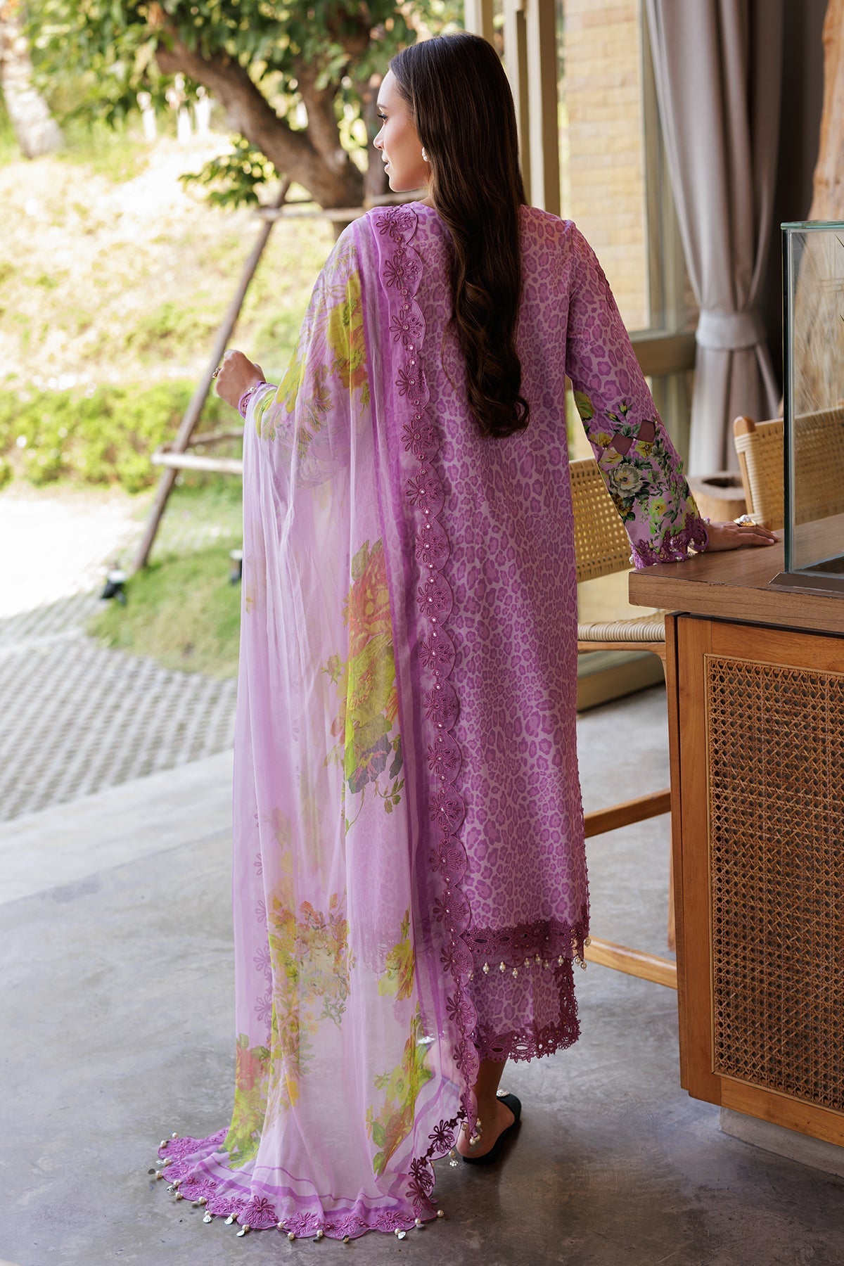 Charizma | Naranji Lawn 25 | CN5-08 -  Charzima Ladies Clothes - Original Designer Dress - House of Maryam