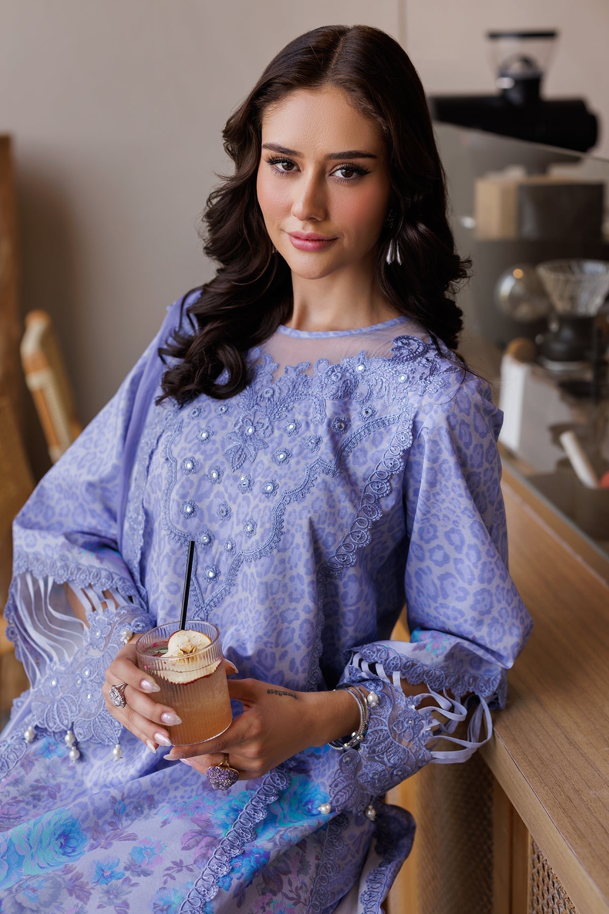Charizma | Naranji Lawn 25 |  CN5-09 -  Charizma Ladies Clothes - Original Designer Dress - House of Maryam