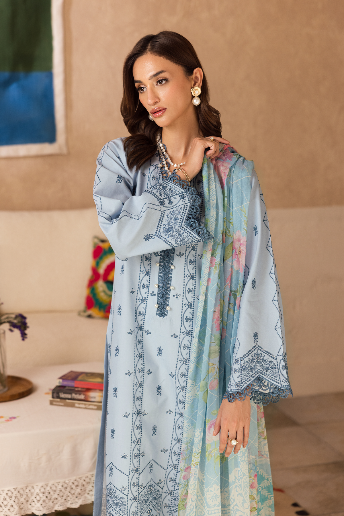 Rajbari | Nissa Chikankari Exclusive | Exclusive 12-3