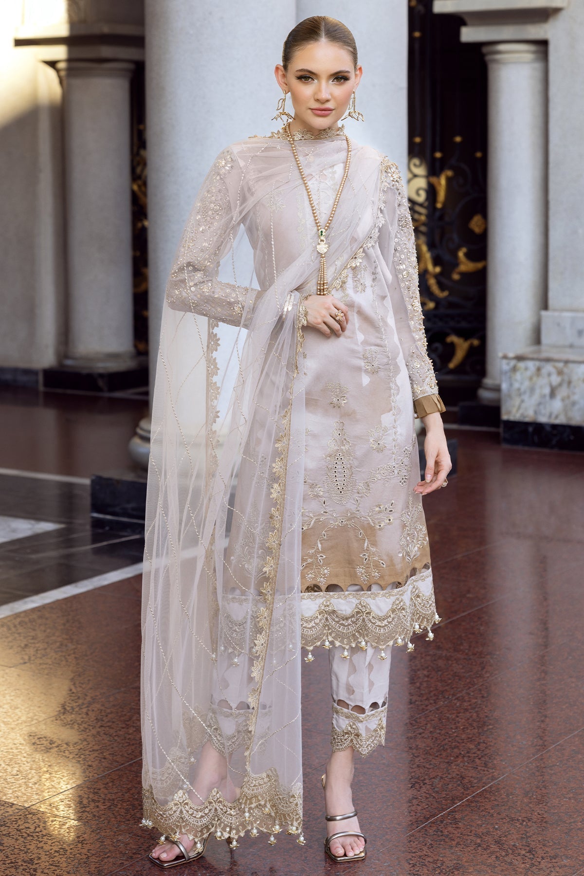 Charizma | Festive Limited Edition 25 | ED5-07 -  Charizma Ladies Clothes - Original Designer Dress - House of Maryam