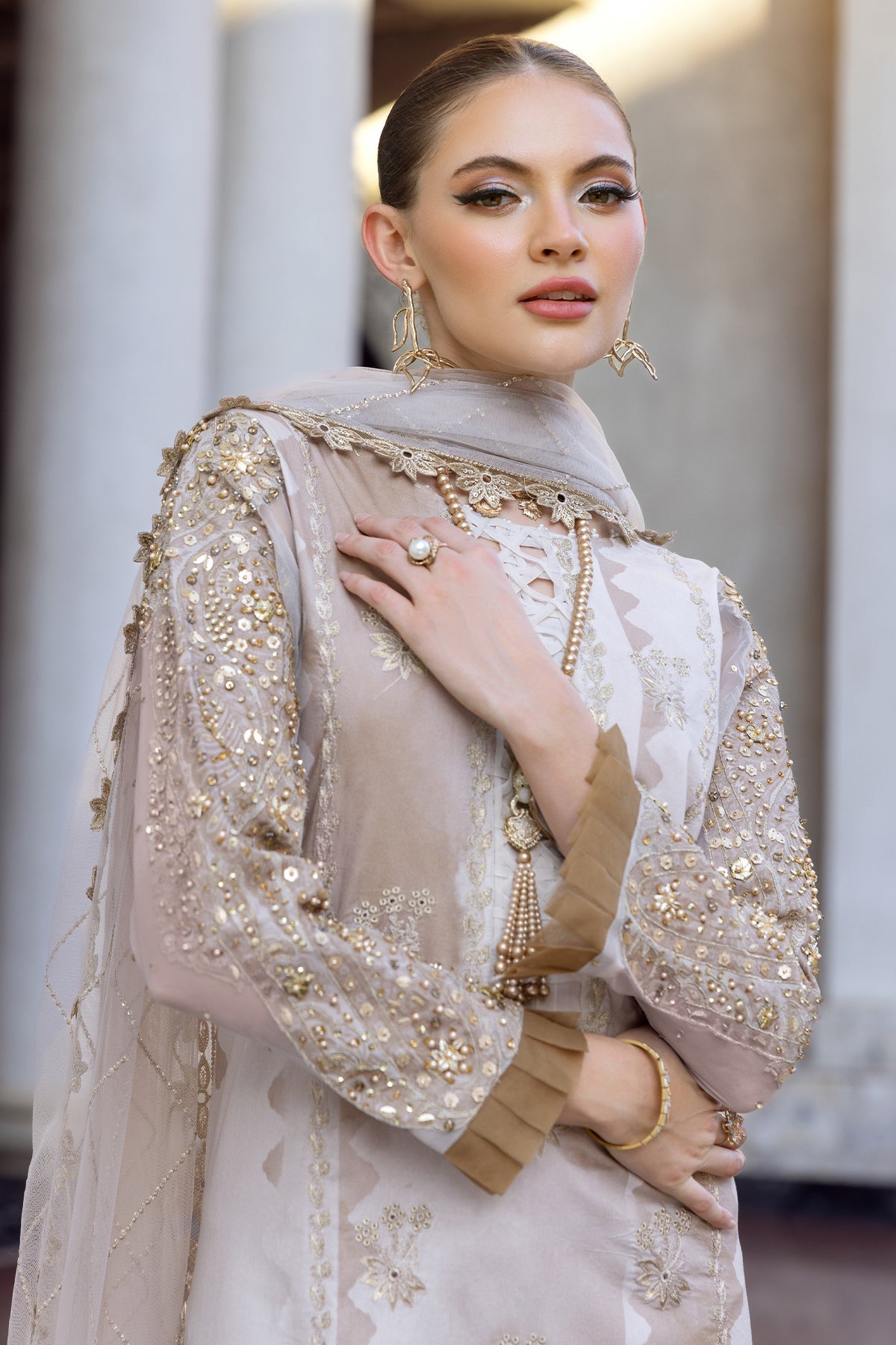 Charizma | Festive Limited Edition 25 | ED5-07 -  Charizma Ladies Clothes - Original Designer Dress - House of Maryam