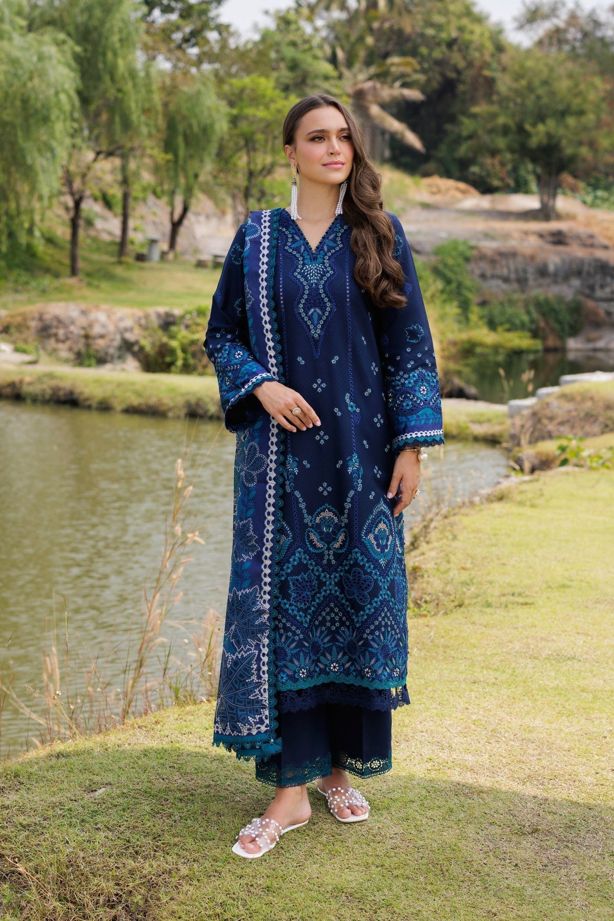 Xenia Formals | Luxury Lawn 25 | MURCIA -  Xenia Formals Ladies Clothes - Original Designer Dress - House of Maryam