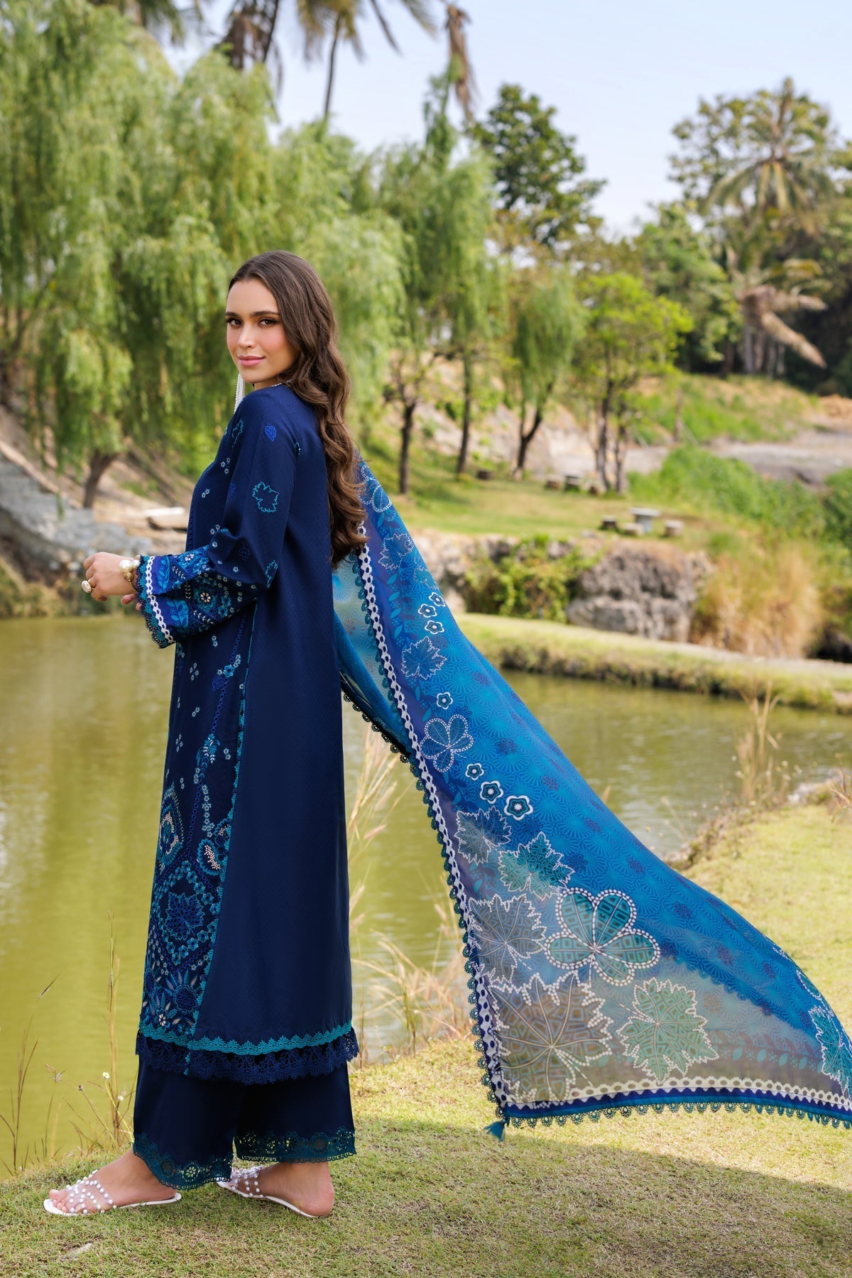 Xenia Formals | Luxury Lawn 25 | MURCIA -  Xenia Formals Ladies Clothes - Original Designer Dress - House of Maryam